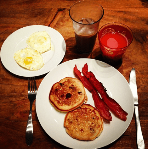 Chocolate Chip pancakes!